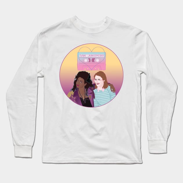 San Junipero Long Sleeve T-Shirt by attackofthegiantants